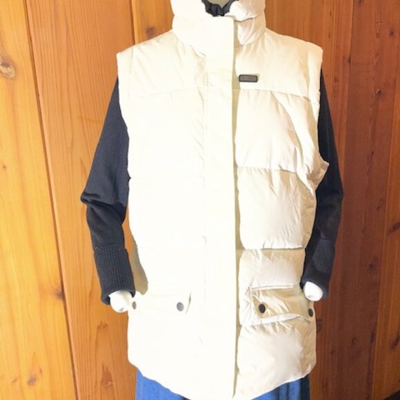 Oakley Vintage White Puffer Vest, size M - Picture 2 of 6